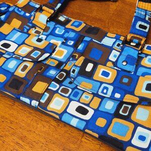 Donna Sharp ~ Multi Color Block ~ Shoulder Bag ~ NWOT